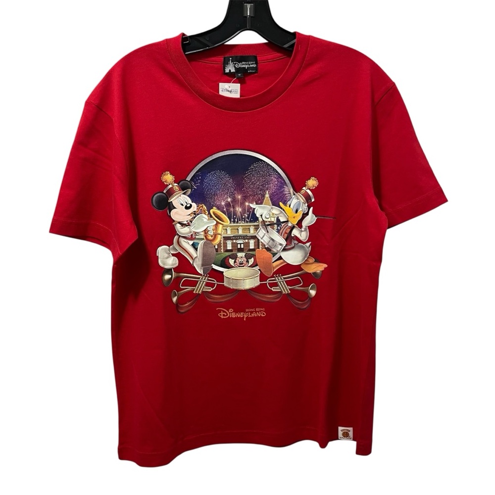 Hong Kong Disneyland Mickey & Donald Band T-Shirt